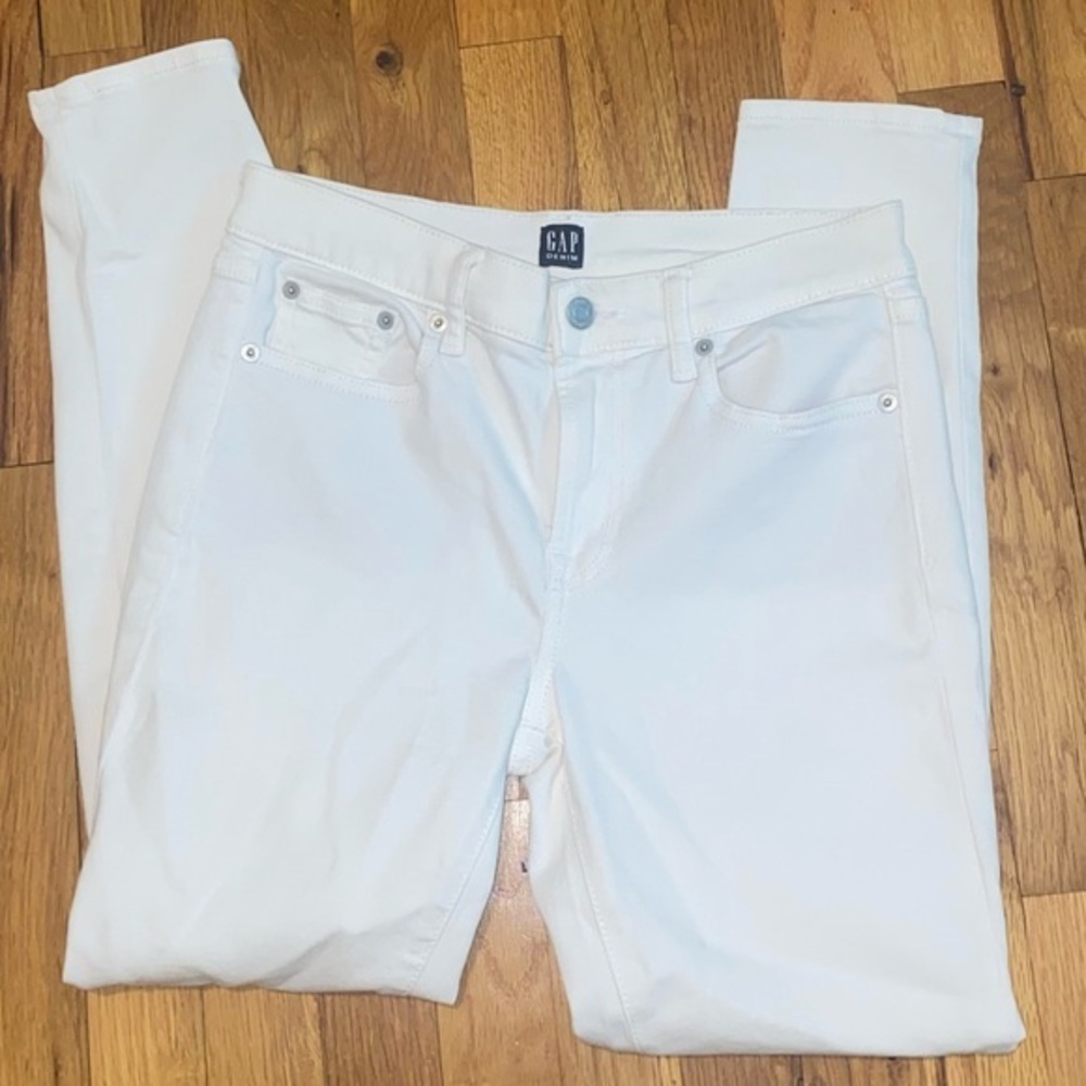 GAP White True White Skinny jeans - Picture 2 of 5